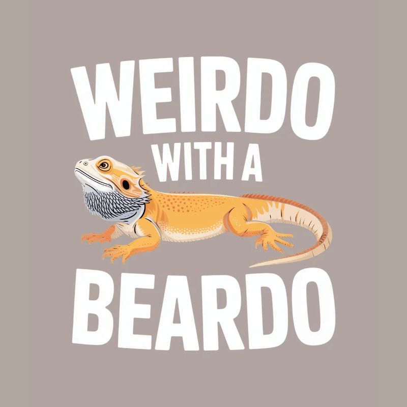 Beardo Lizard Caption Tee