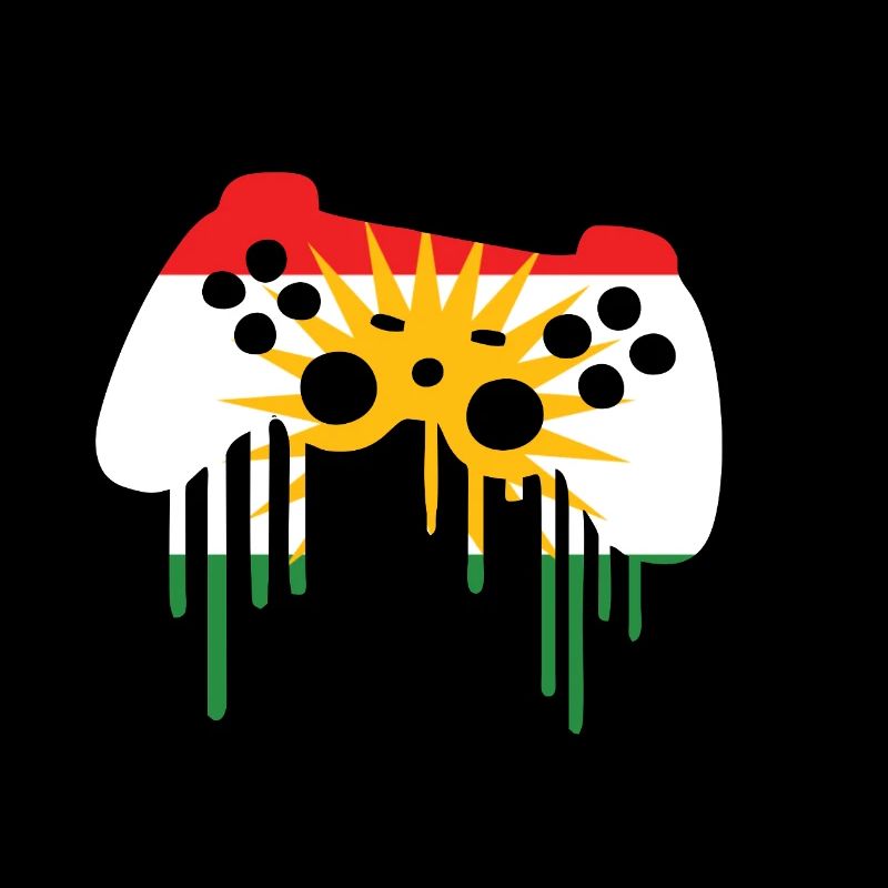 Kurdistan flag gamer