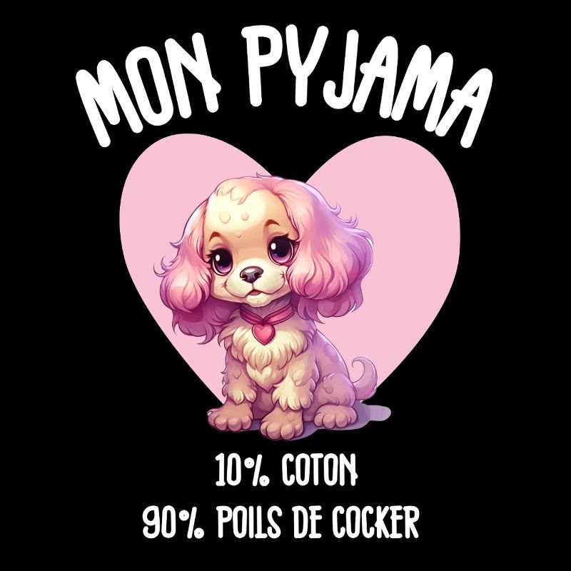 Funny Cocker Spaniel Dog Pajamas