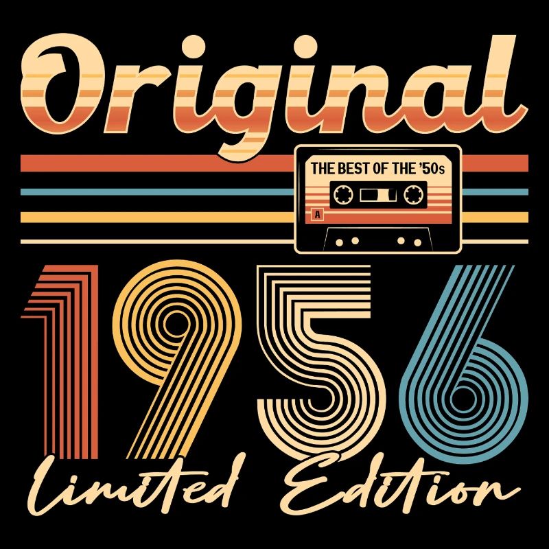 70. Geburtstag, 70 Jahre, Original 1956