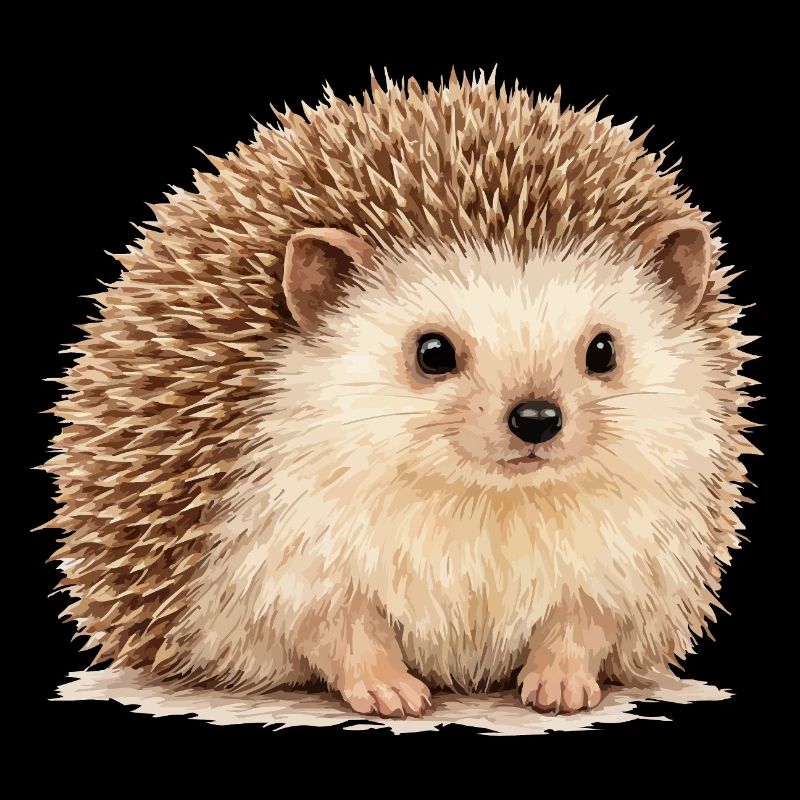 Hérisson câlin héros
