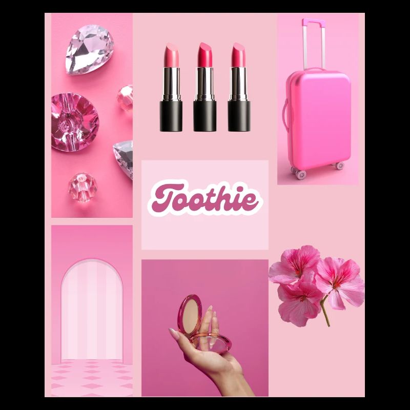 Toothie Pink Glam