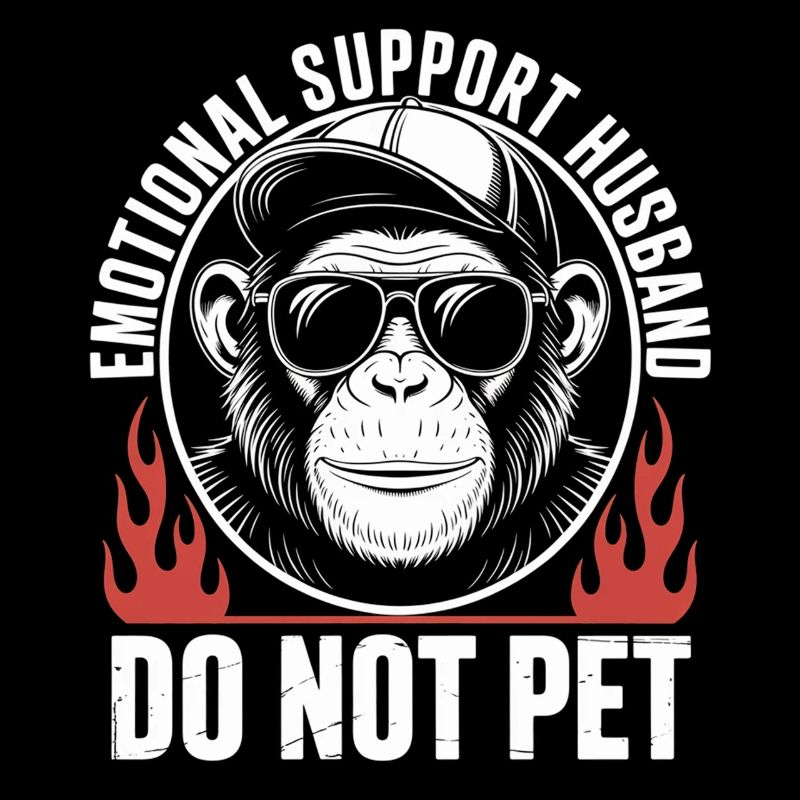 Emotional Support Husband Monkey