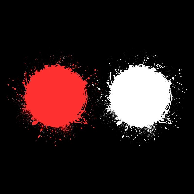 rouge blanc