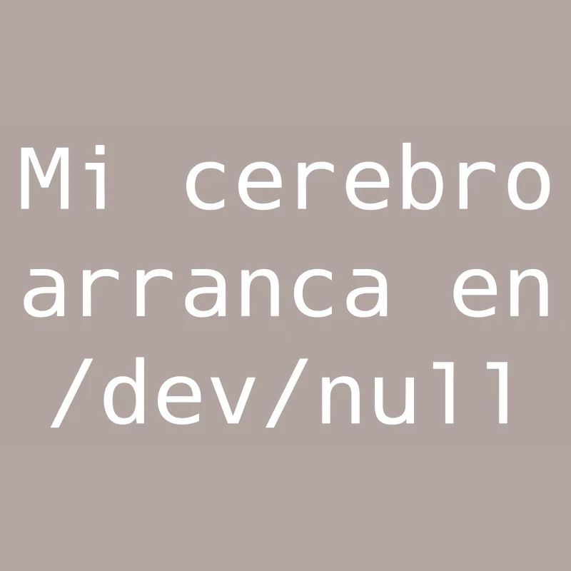 Mein Gehirn beginnt in /dev /null