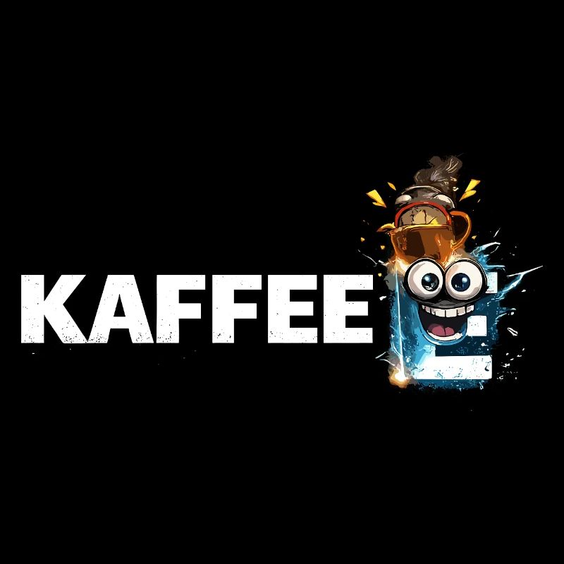 Kaffee Mascot Splash