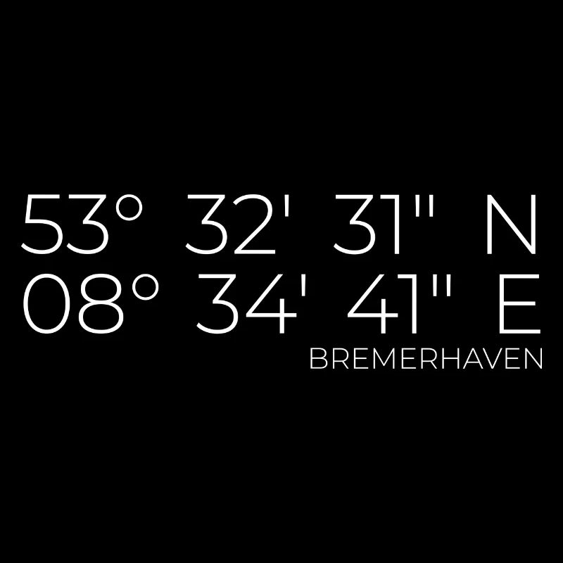 Coordinates Bremerhaven