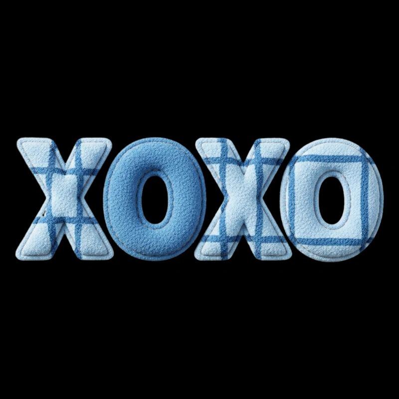 XOXO Patchwork Look mit Stoff Optik
