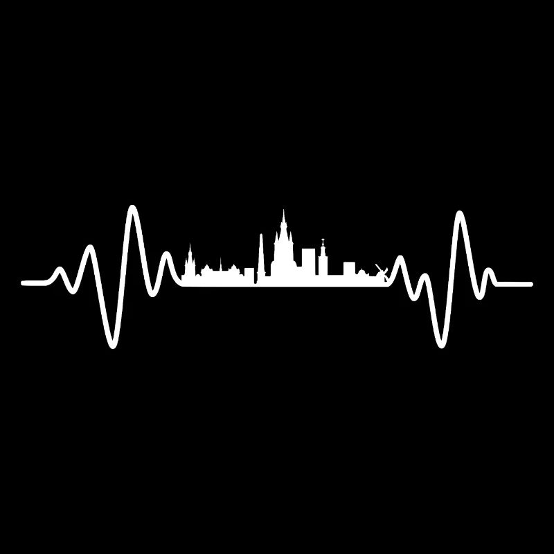 Stockholm Herzschlag Skyline