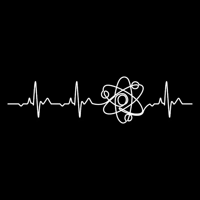 Wissenschaft Herzschlag Atom