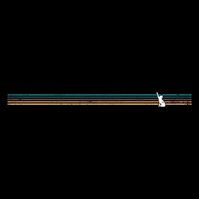 Silhouette de lapin rayé