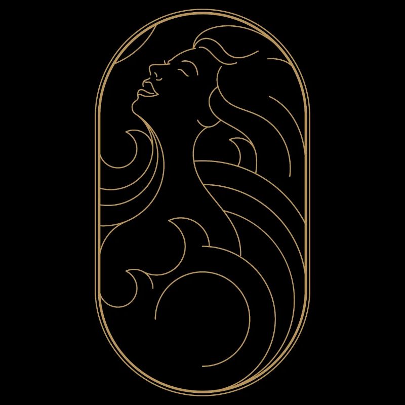 Beauty Artdeco Digital Art Prints - Objets de collection