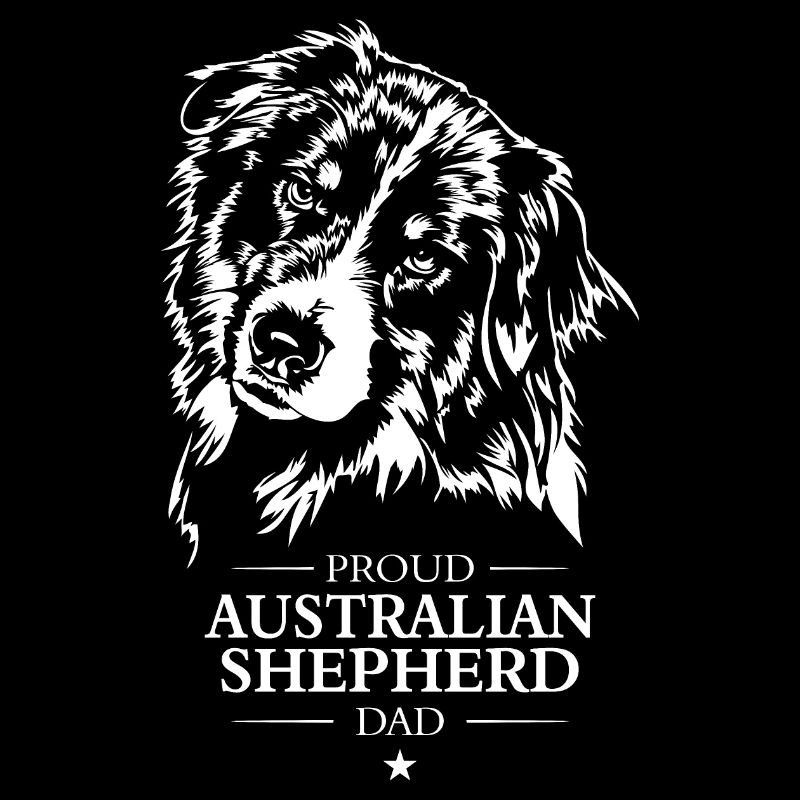 Australian Shepherd Dad Hunde Hund Wilsigns