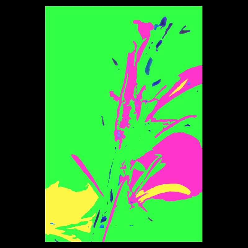 L’herbe dans pop art