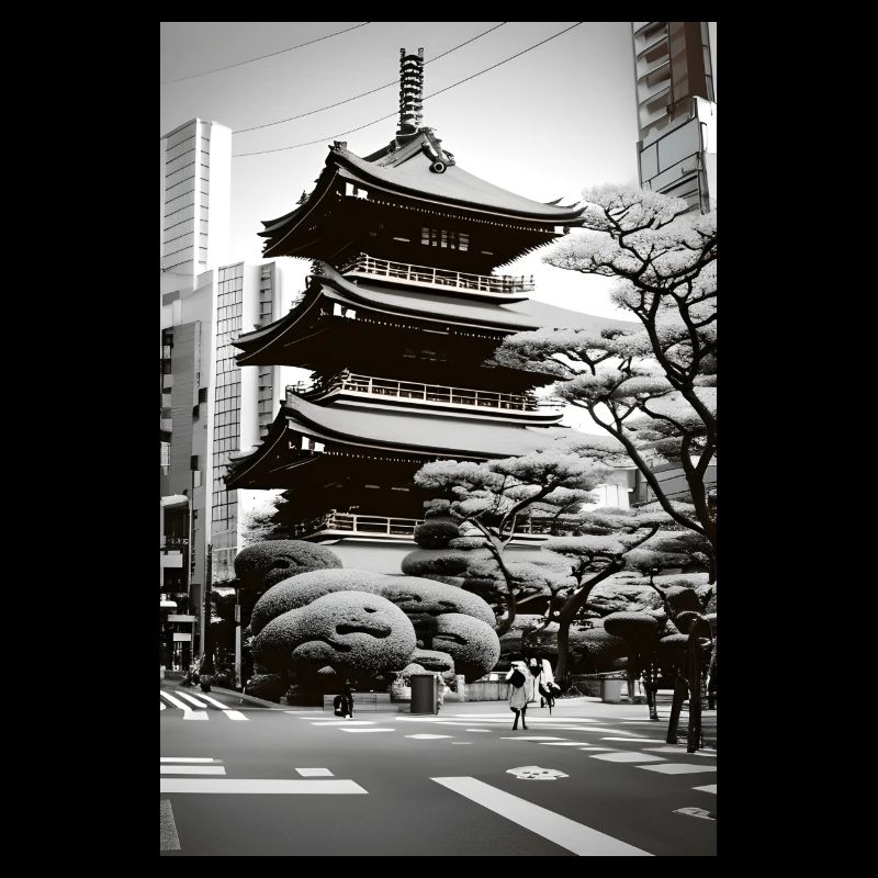 Tokio-Landschaft