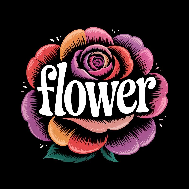 Blumen Logo - Cooles Gartendesign