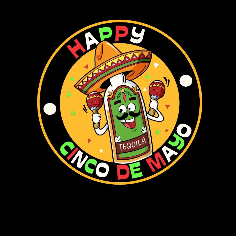 Joyeuse célébration festive du Cinco De Mayo