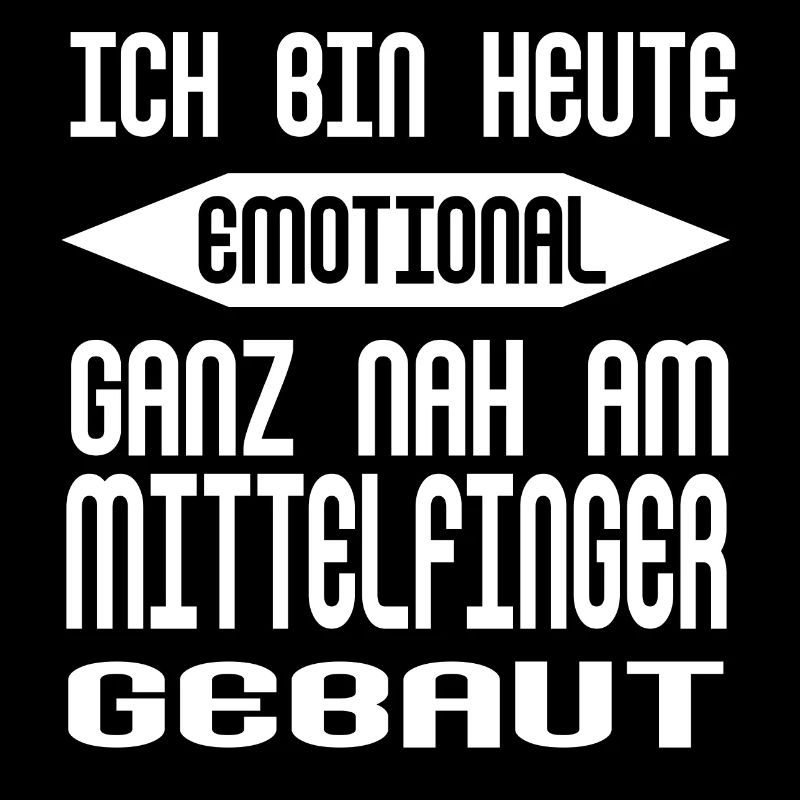 MITTELFINGER SPRUCH