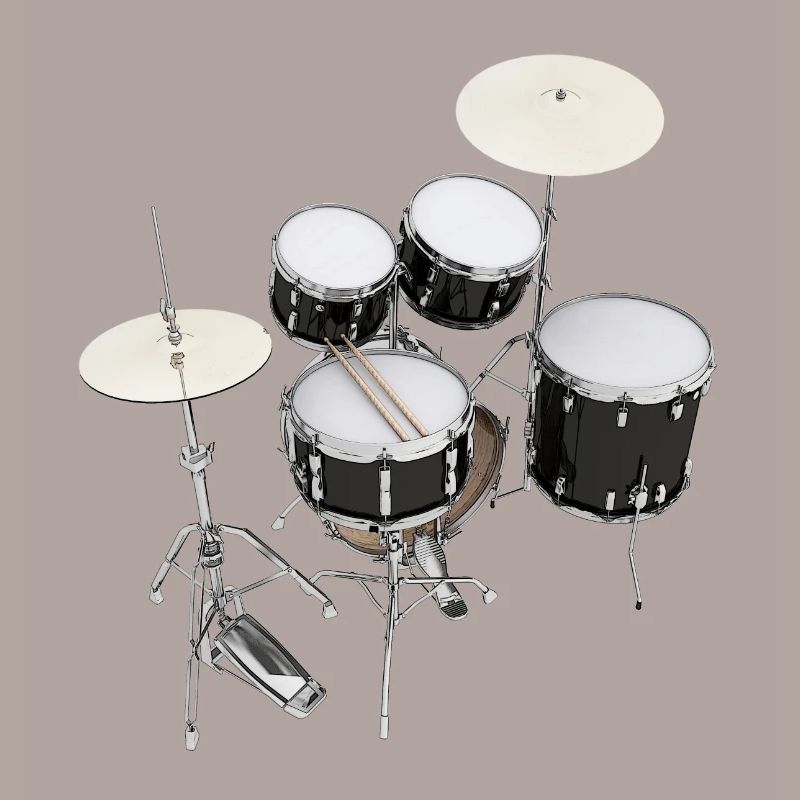 Drums, Drumset, Drumkit, Drums