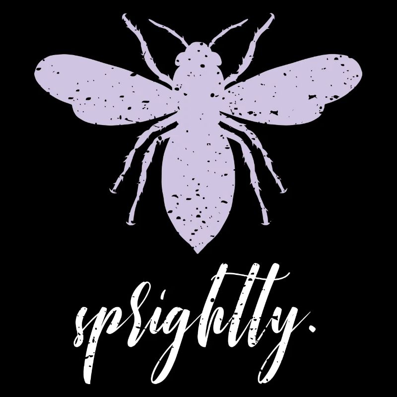 Violet Pastel Abeille Spbright Bee Be Spbright