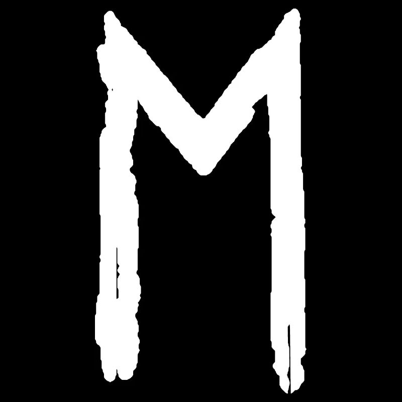 Elder Futhark Rune Ehwaz - lettre E