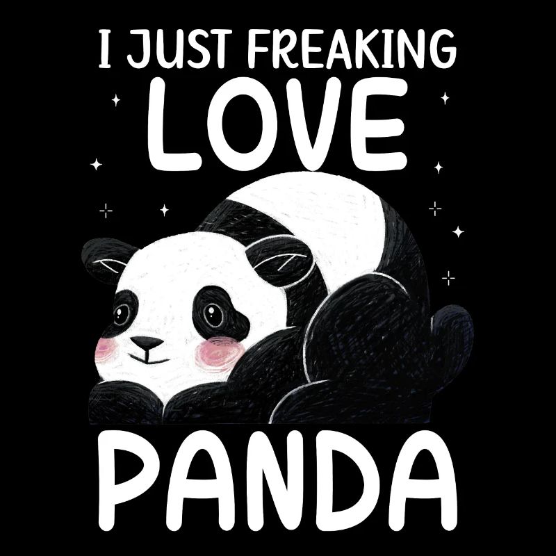 i just freaking love panda - geschenkidee