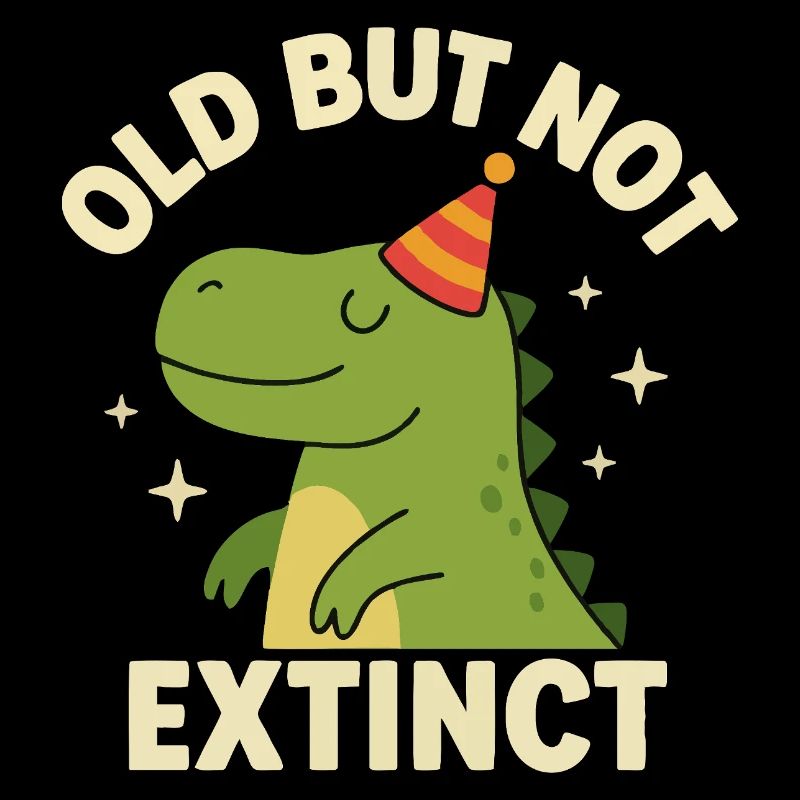 Lustiger Dino – Geburtstagsgeschenk Idee