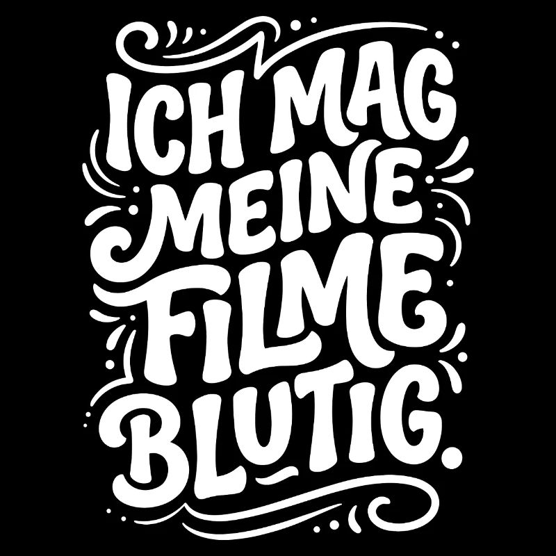 Blutige Filmliebe T-Shirt