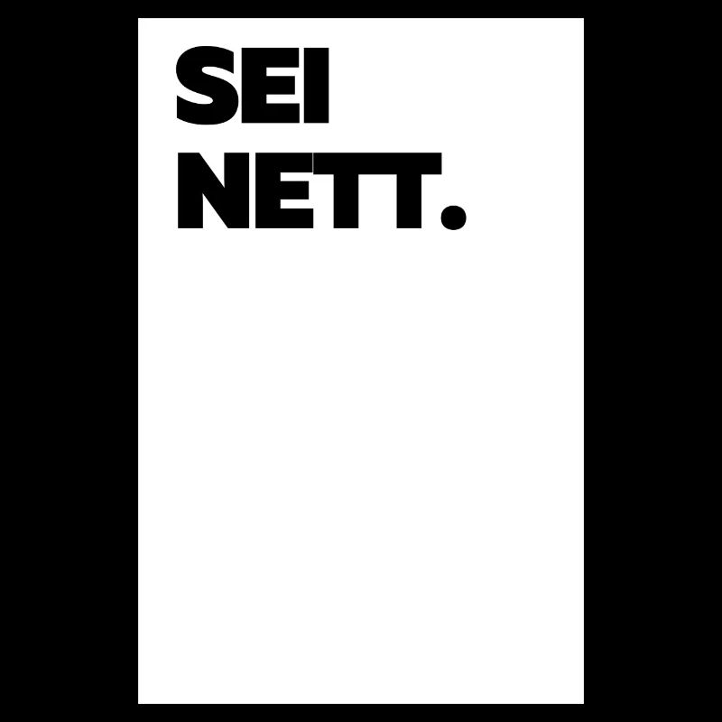 Sei nett