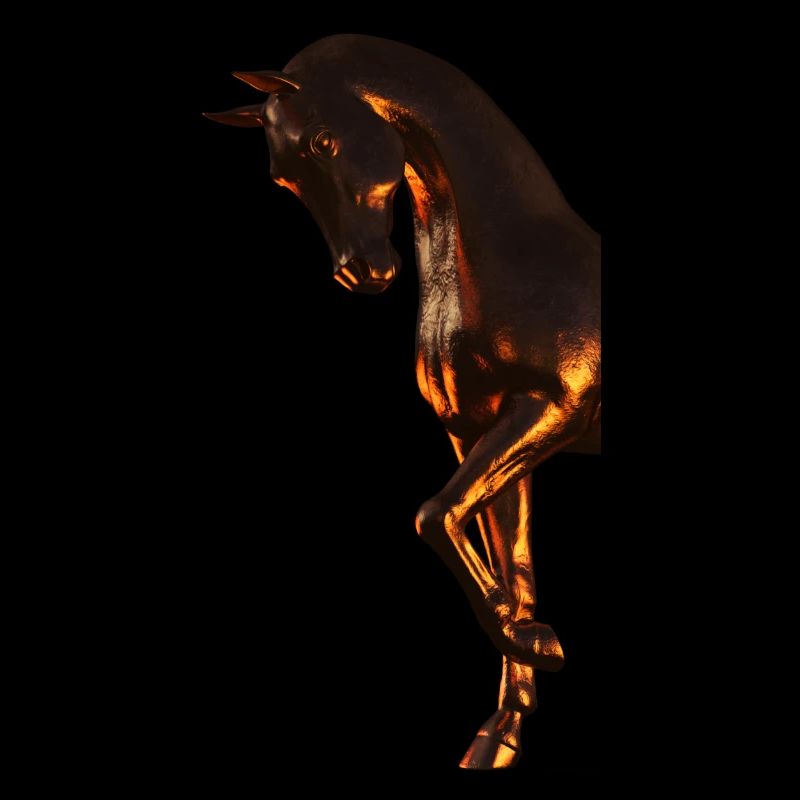 -bronze Bronzepferd Pferd