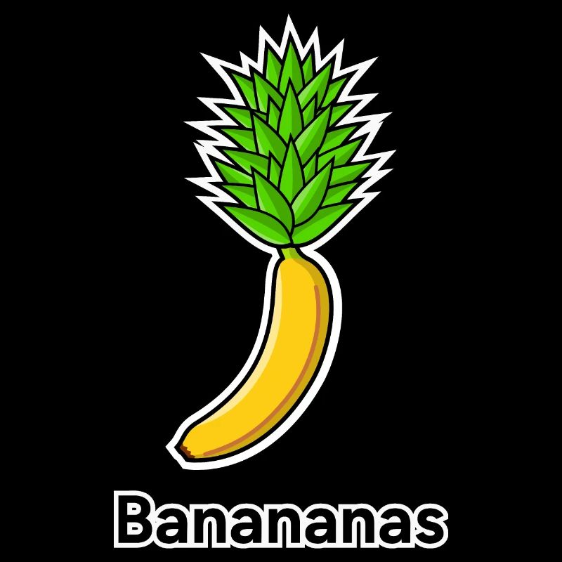 Banananas - halb Banane halb Ananas