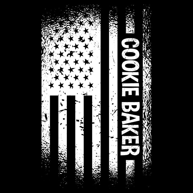 Baking Cookie Baker USA Flag Cookie