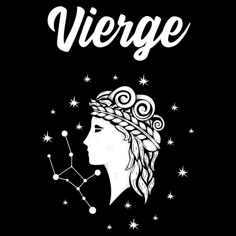 Vierge signe du zodiaque.