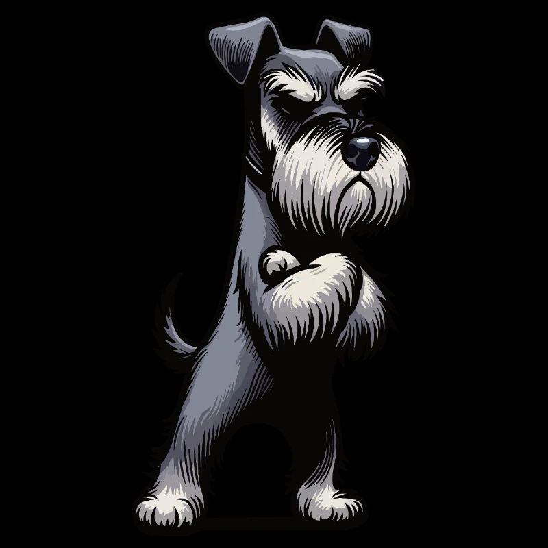 Schnauzer Schnauzer géant Propriétaire du Schnauzer
