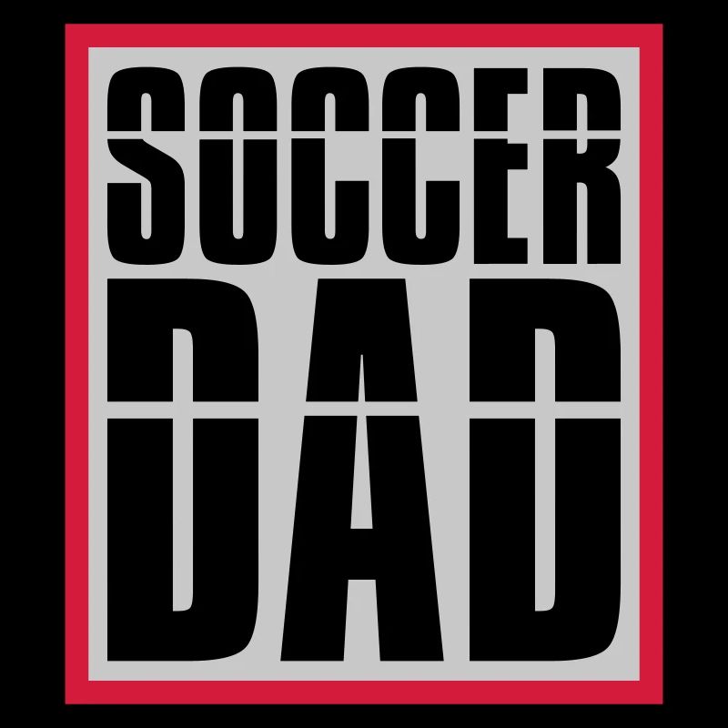 Cool Soccer Dad Logo