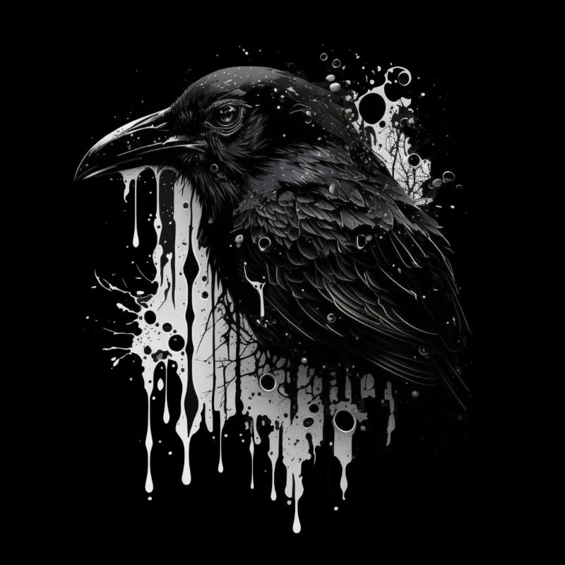 Schwarze Krähe