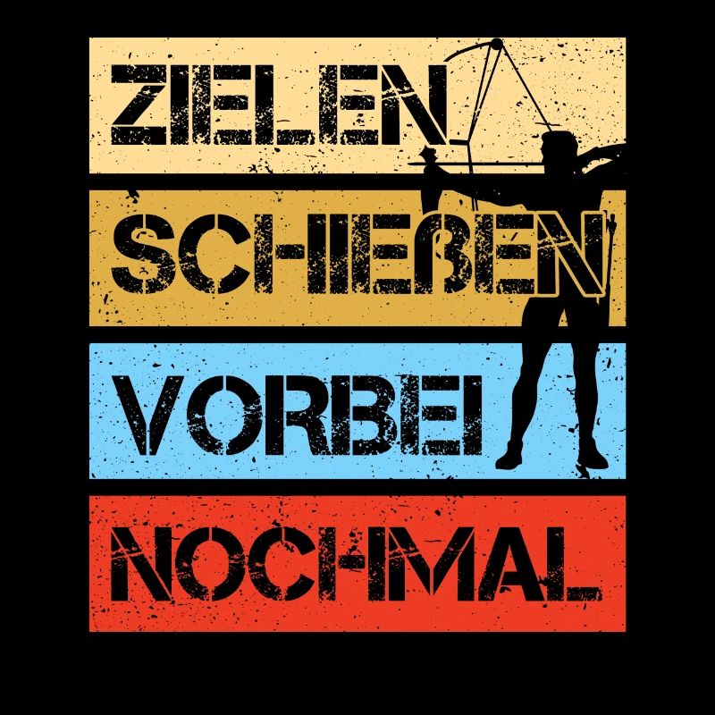 Zielen Pfeil und Bogen Bogenschießen Bogenschütze
