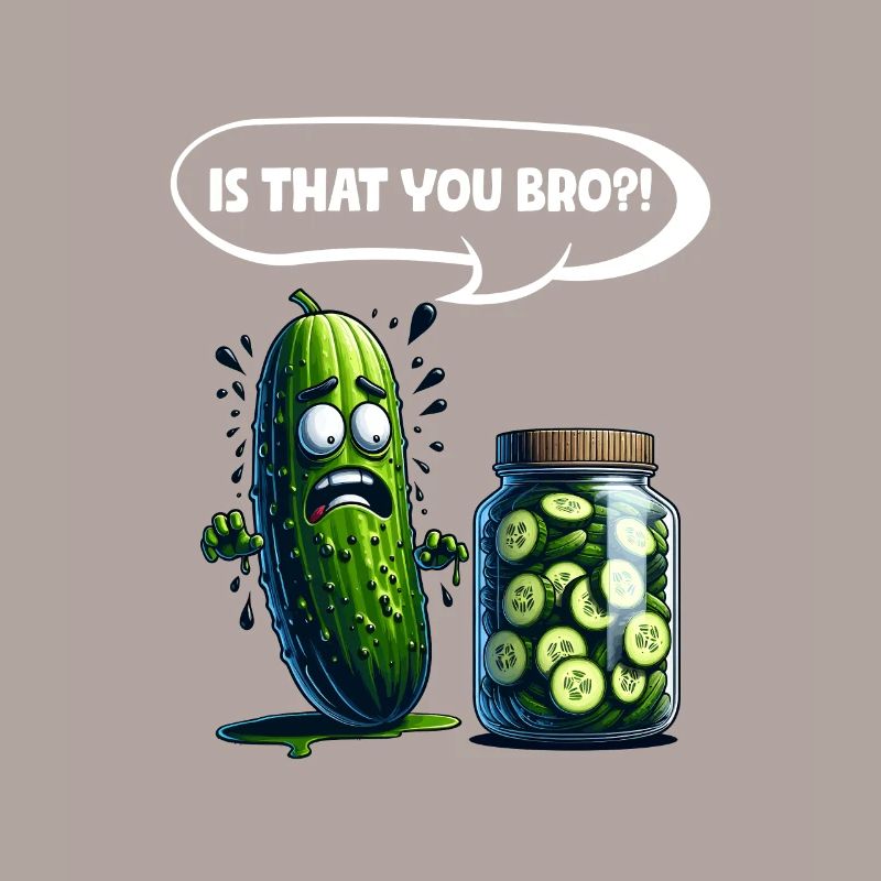 C’est toi mon frère ?! Cornichon de concombre Amateurs de concombre