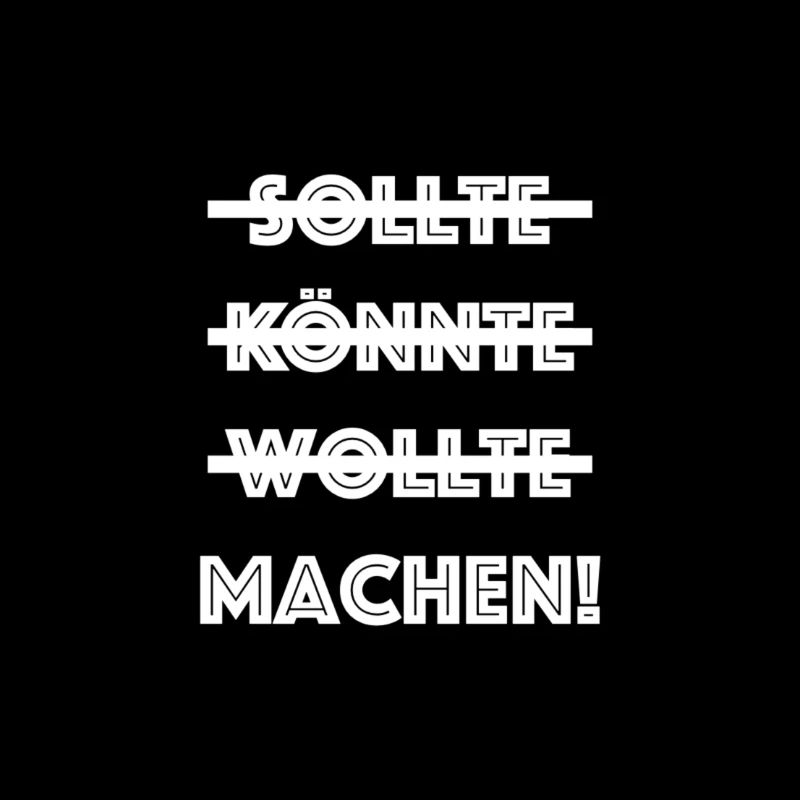 sollte könnte wollte machen