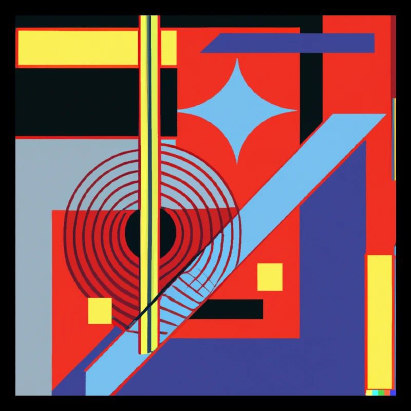 Abstraktes Geometrie-Design