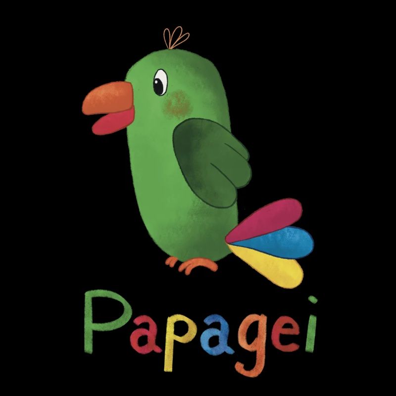 Papagei – Buntes Tiermotiv 🦜🌈
