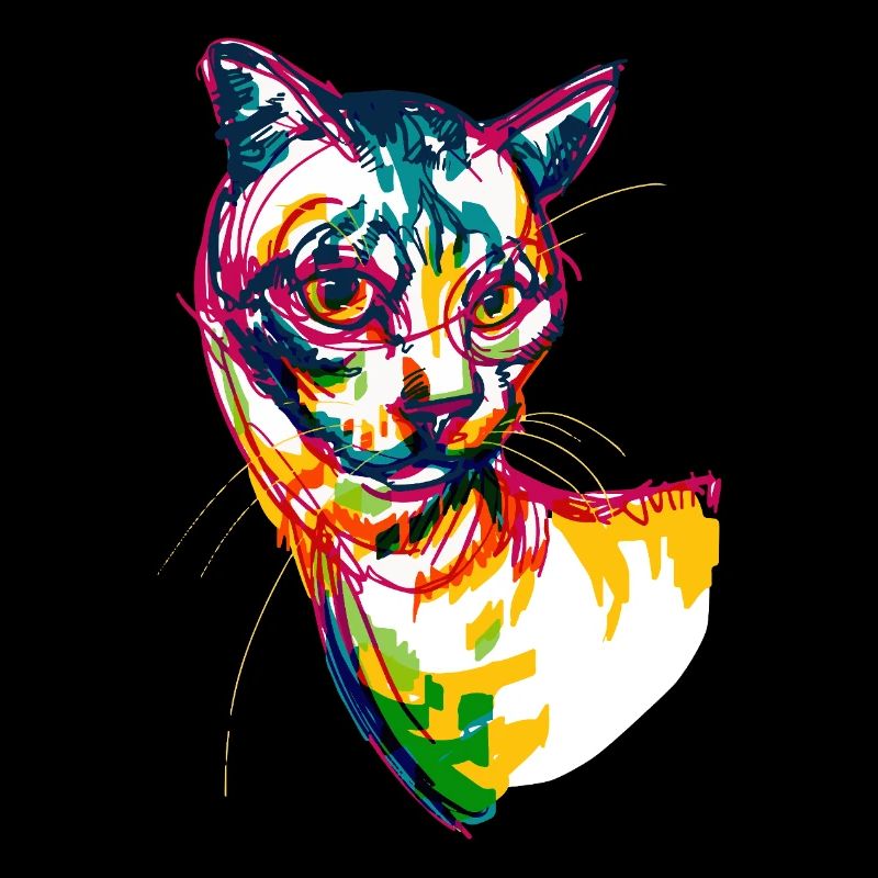 Neonkatze