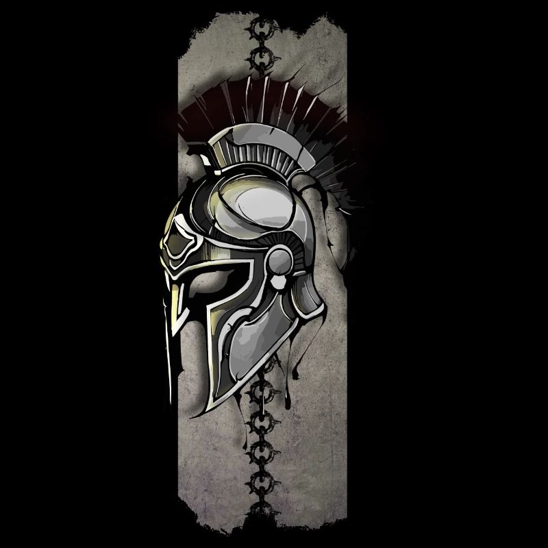 Wächter der Tapferkeit: Spartanischer Helm