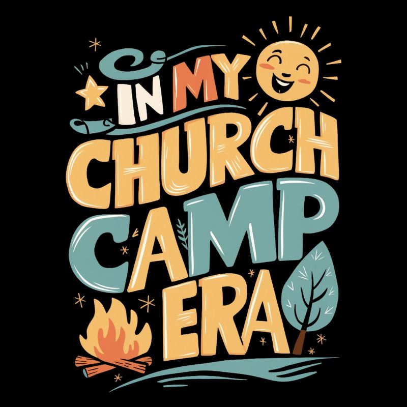 À l’époque de mon camp d’église VBS, Bible Camp Fun