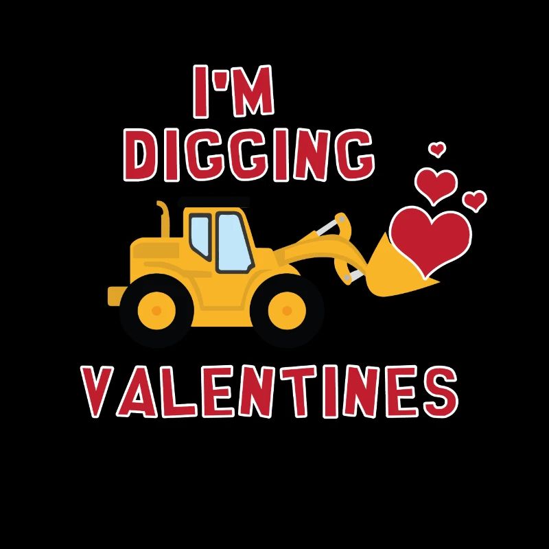 Bagger Liebe Herzchen Herz valentinstag Geschenk