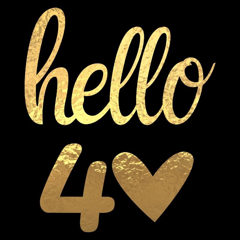 Hello 40 doré
