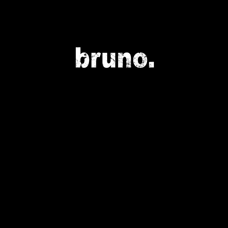 Cadeau grunge style prénom bruno