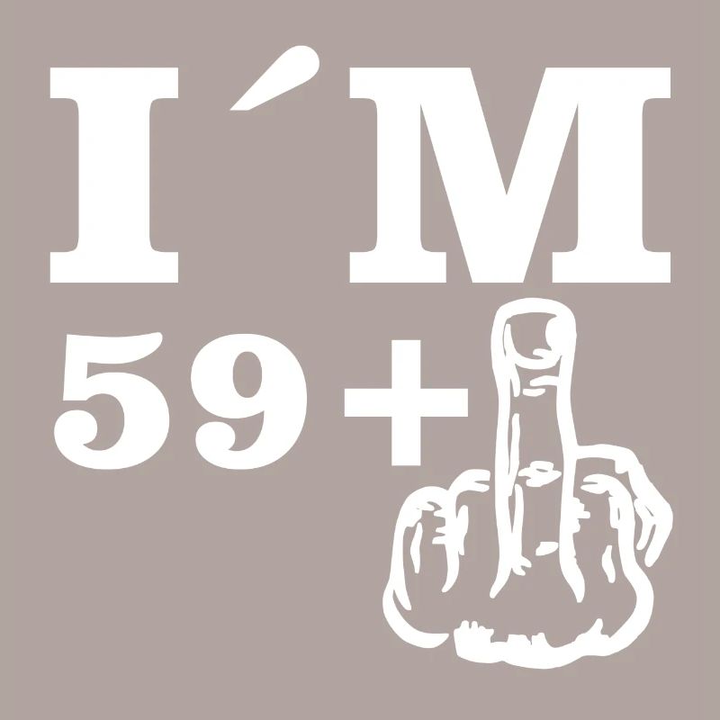 Geschenk Geburtstag Im 59 plus 1