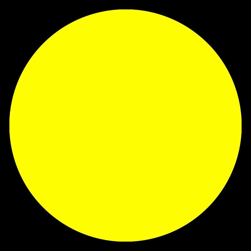 cercle jaune