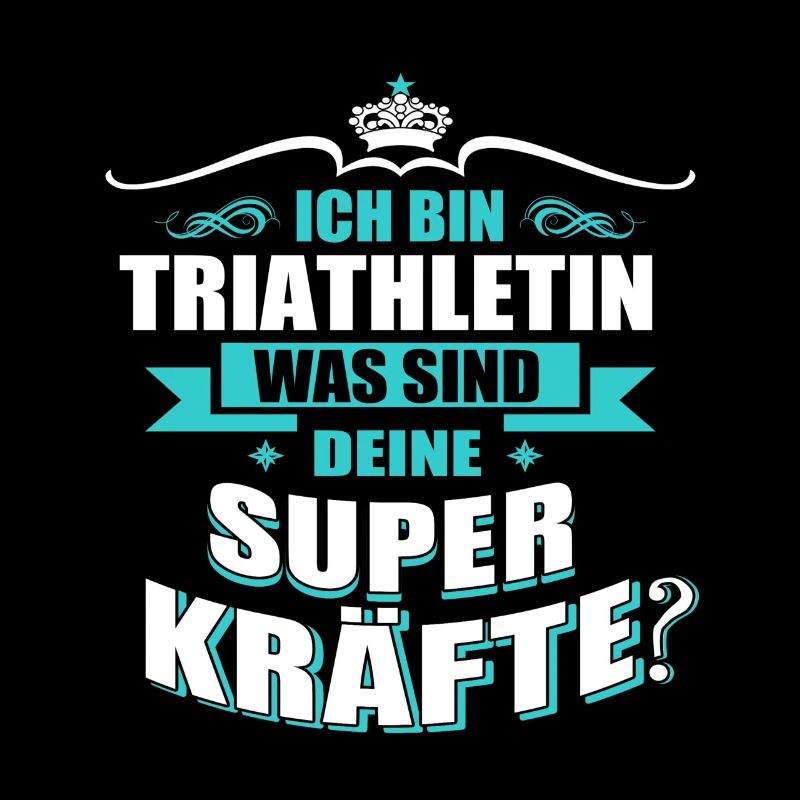 TRIATHLETIN -Superkräfte GESCHENK